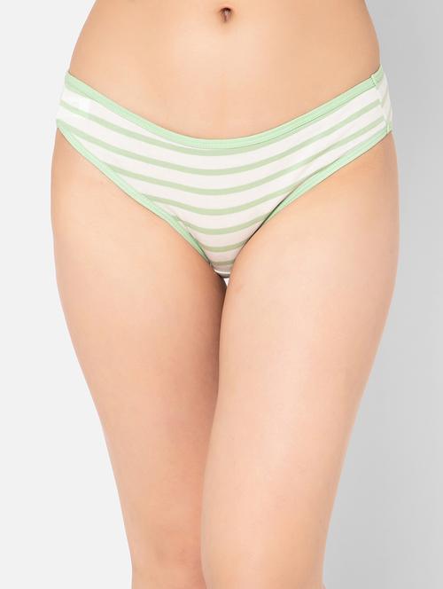 white cotton bikini panty - 19638797 - Very Small Image - 1