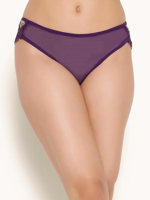 purple net bikini panty - 19638852 - Very Small Image - 1