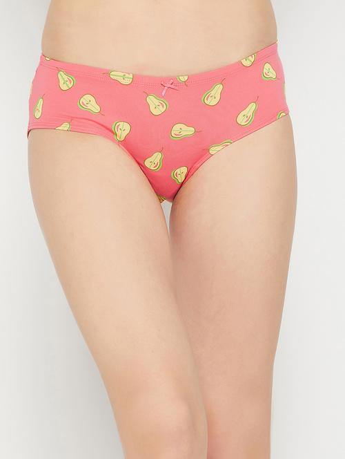 pink cotton hipster panty - 19638921 - Very Small Image - 1