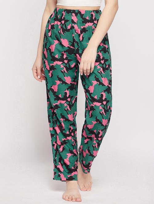 mid rise printed pajama - 19639019 - Very Small Image - 1