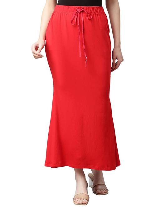 red nylon saree shaper shapewear - 19639562 - Very Small Image - 1