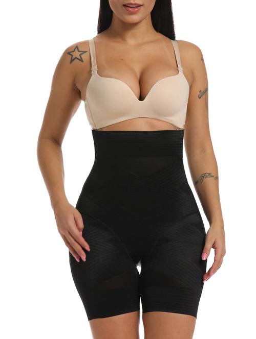 black poly spandex tummy tucker shapewear - 19641725 - Very Small Image - 1