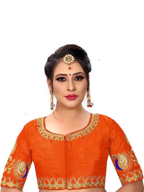 orange regular blouse - 19643040 - Very Small Image - 1