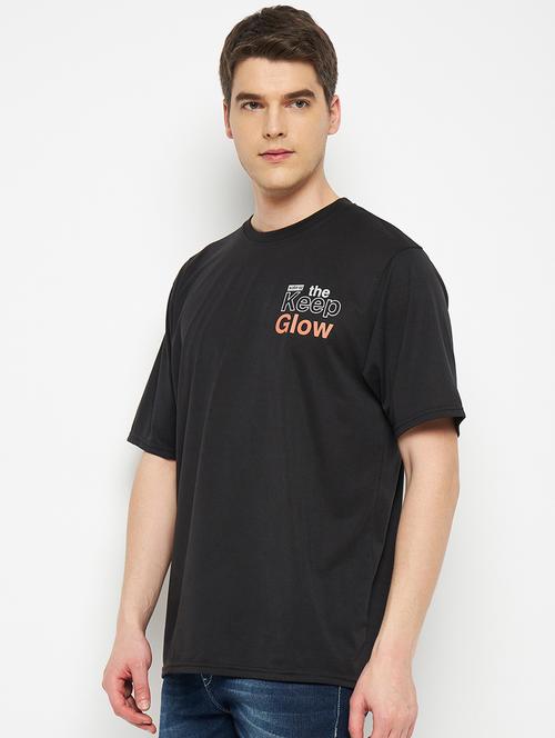 round neck back printed t-shirt - 19643442 - Very Small Image - 1