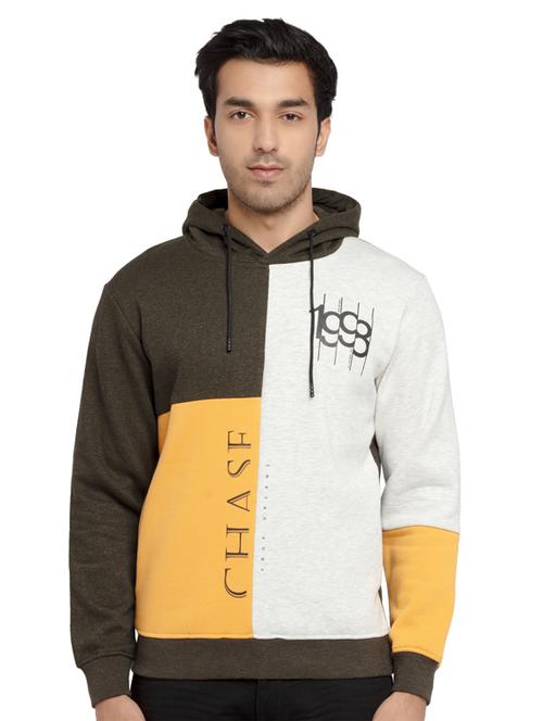 mens color block sweatshirt - 19643656 - Very Small Image - 1
