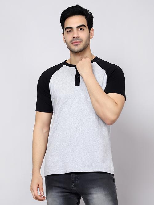 color block cotton regular t-shirt - 19643766 - Very Small Image - 1