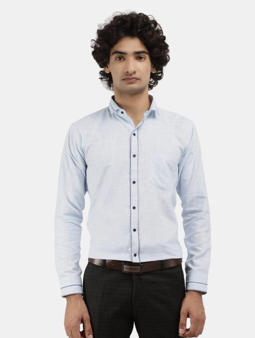 solids cotton formal shirt - 19644243 - Very Small Image - 1