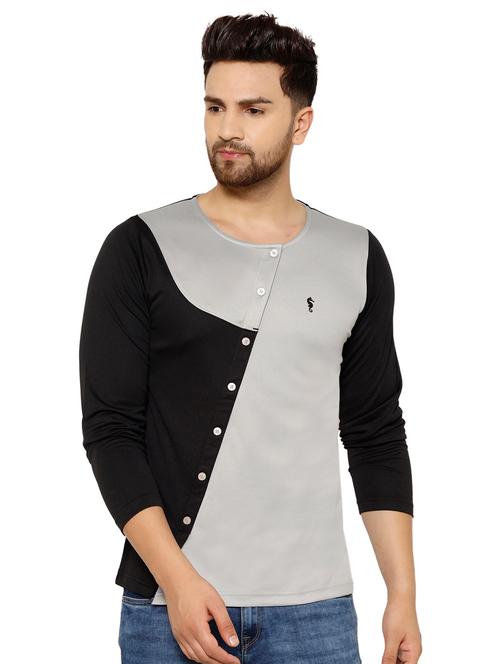 color block regular t-shirt - 19644322 - Very Small Image - 1