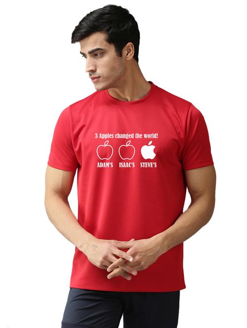 round neck printed regular t-shirt - 19644331 - Very Small Image - 1
