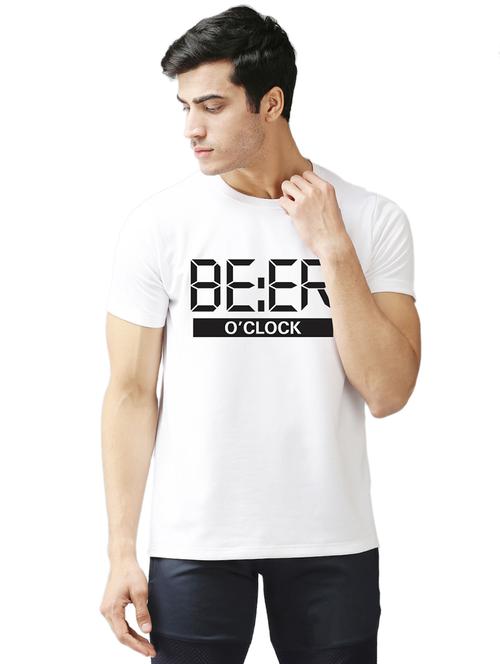 round neck printed regular t-shirt - 19644342 - Very Small Image - 1