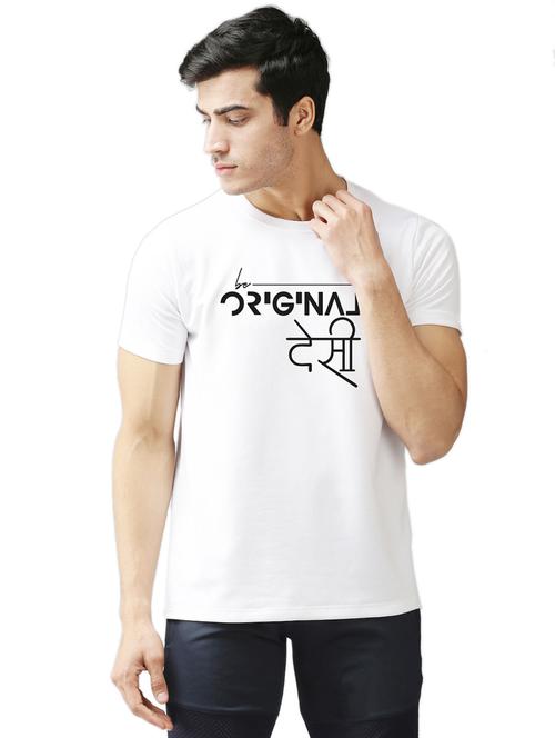 round neck printed regular t-shirt - 19644362 - Very Small Image - 1