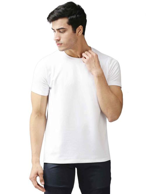 round neck solid regular t-shirt - 19644519 - Very Small Image - 1