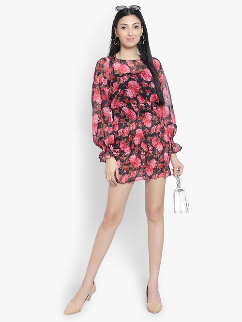 smocked bodycon dress - 19644554 - Very Small Image - 1