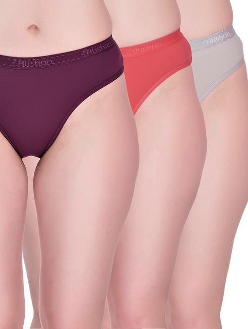 solid bikini panty combo - 19644838 - Very Small Image - 1
