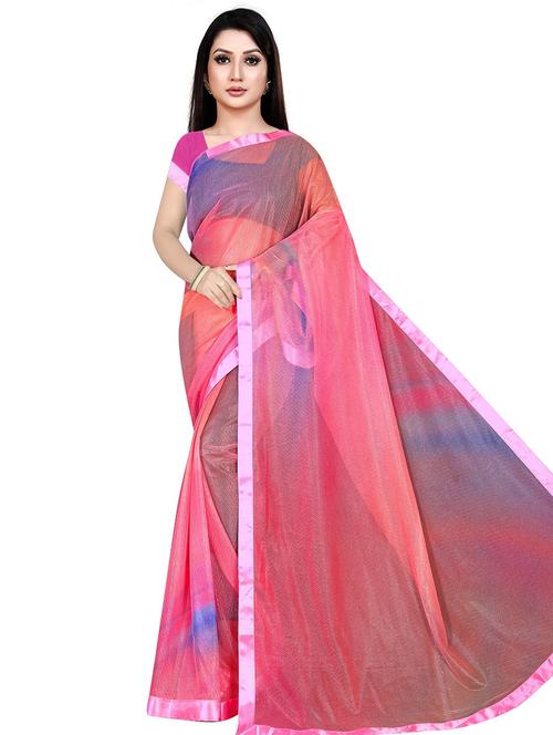 digital printed plain saree - 19644892 - Very Small Image - 1