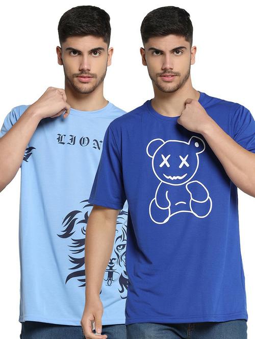 pack of 2 printed t-shirt - 19646228 - Very Small Image - 1