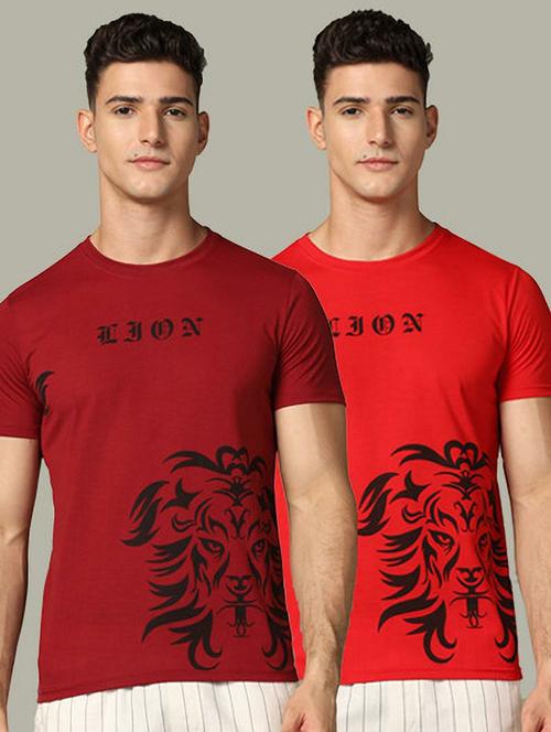 pack of 2 printed t-shirt - 19646257 - Very Small Image - 1