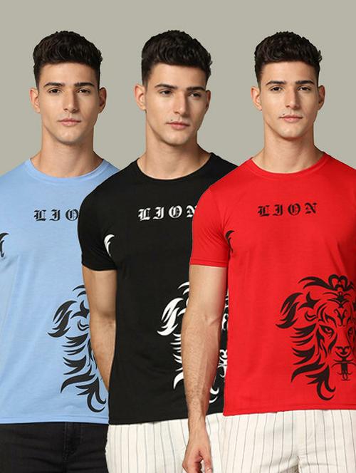 pack of 3 printed t-shirt - 19646274 - Very Small Image - 1