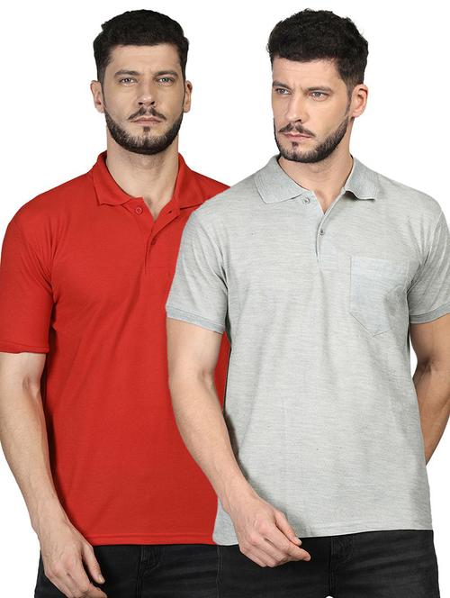 pack of 2 solids t-shirts - 19646415 - Very Small Image - 1