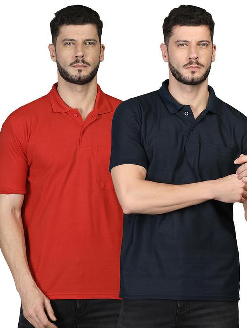 pack of 2 solids t-shirts - 19646416 - Very Small Image - 1