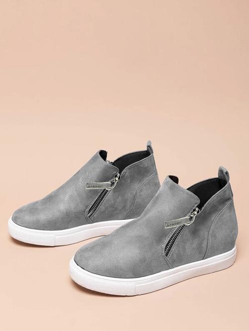 grey slip on sneaker - 19646549 - Very Small Image - 1