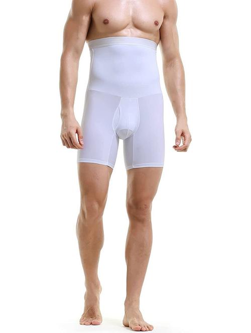 white cotton blend body shaper shapewear - 19647151 - Very Small Image - 1