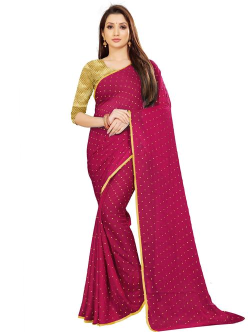 women's embellished saree with blouse - 19648218 - Very Small Image - 1
