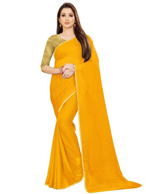 women's embellished saree - 19648220 - Very Small Image - 1