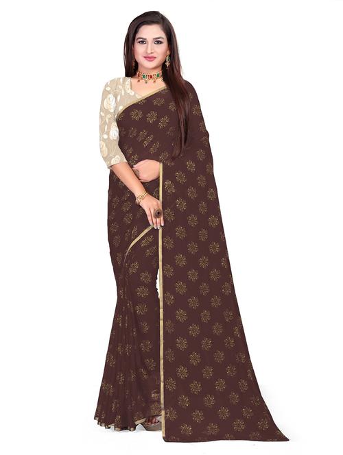 women's embellished saree with blouse - 19648326 - Very Small Image - 1