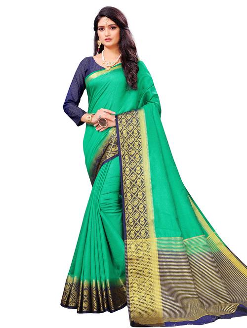 zari work dharmavaram saree - 19648777 - Very Small Image - 1
