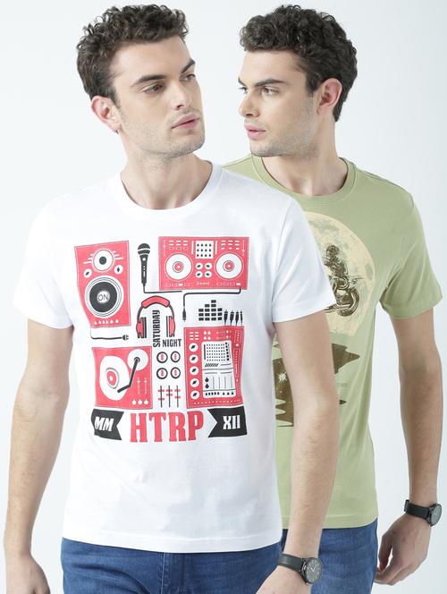 combo pack of cotton t-shirt - 19649987 - Very Small Image - 1