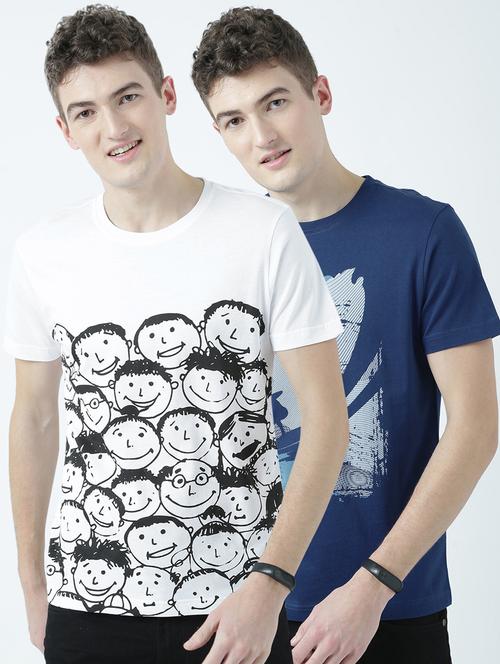 combo pack of cotton t-shirt - 19649989 - Very Small Image - 1