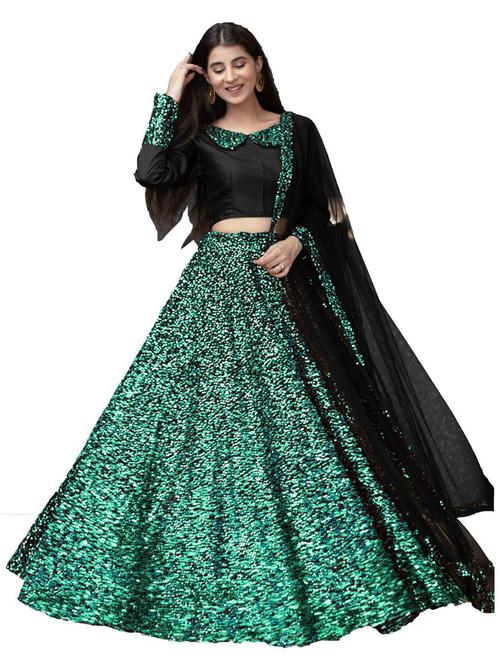 embroidered lehenga choli with dupatta set - 19650381 - Very Small Image - 1
