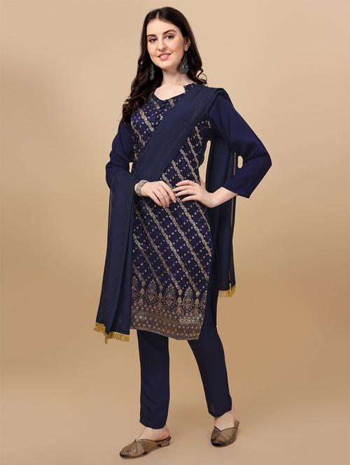 mandarin collar kurta sharara set - 19650569 - Very Small Image - 1