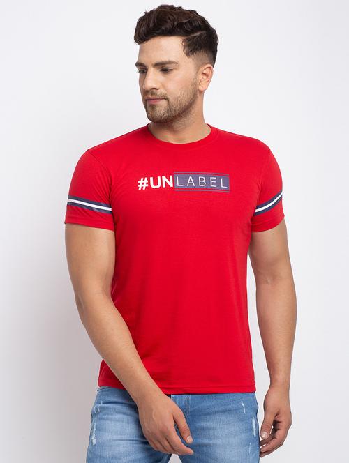 round neck printed regular t-shirt - 19656820 - Very Small Image - 1
