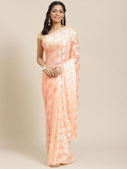 self designed embellished saree - 19657238 - Very Small Image - 1