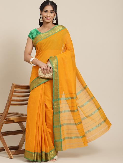 self designed woven saree - 19657254 - Very Small Image - 1