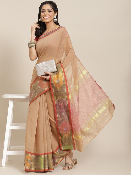 self designed woven saree - 19657427 - Very Small Image - 1