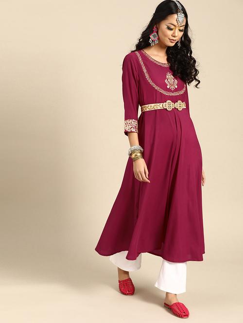 women's a-line kurta - 19658190 - Very Small Image - 1