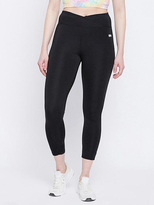 black cotton blend leggings - 19658565 - Very Small Image - 1