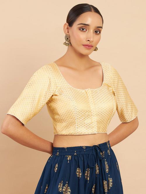 round neck regular blouse - 19658761 - Very Small Image - 1