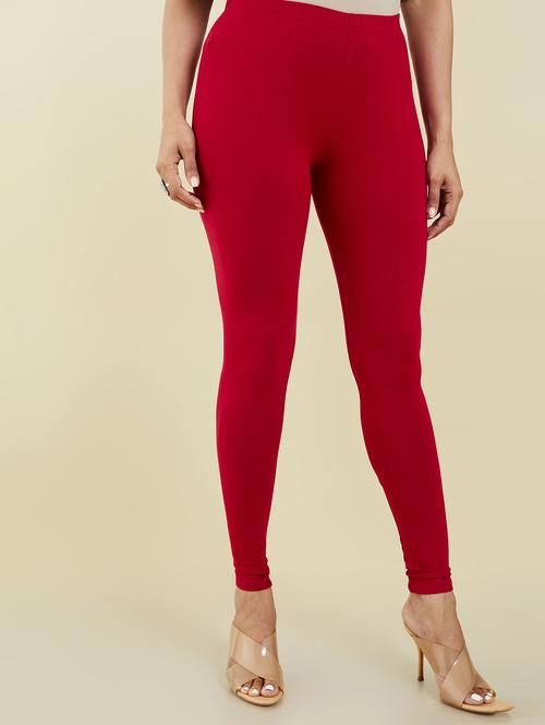 ankle length solid legging - 19658975 - Very Small Image - 1