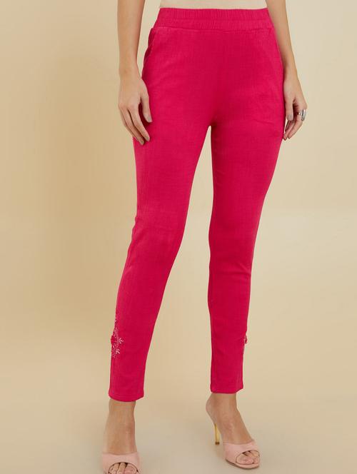 ankle length solid legging - 19658981 - Very Small Image - 1