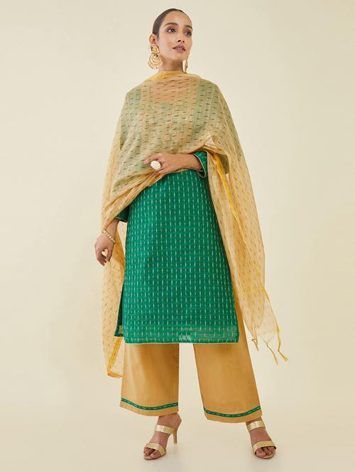 embroidered unstitched suit - 19659075 - Very Small Image - 1