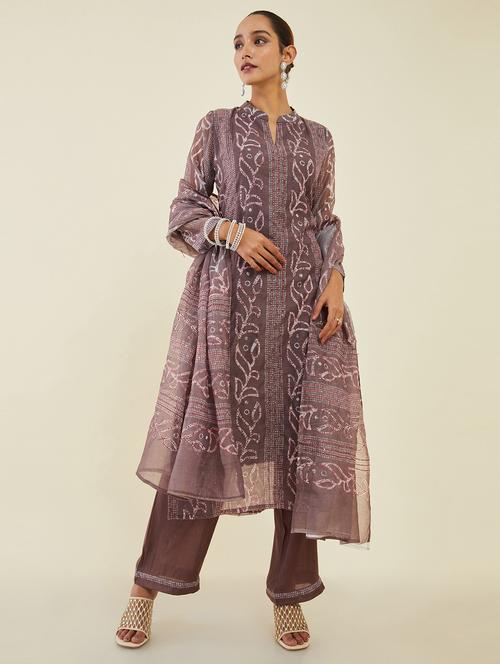 kaantha work printed unstitched suit - 19659094 - Very Small Image - 1