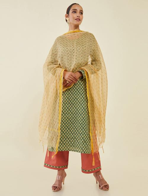zari work salwar suit unstitched suit - 19659140 - Very Small Image - 1