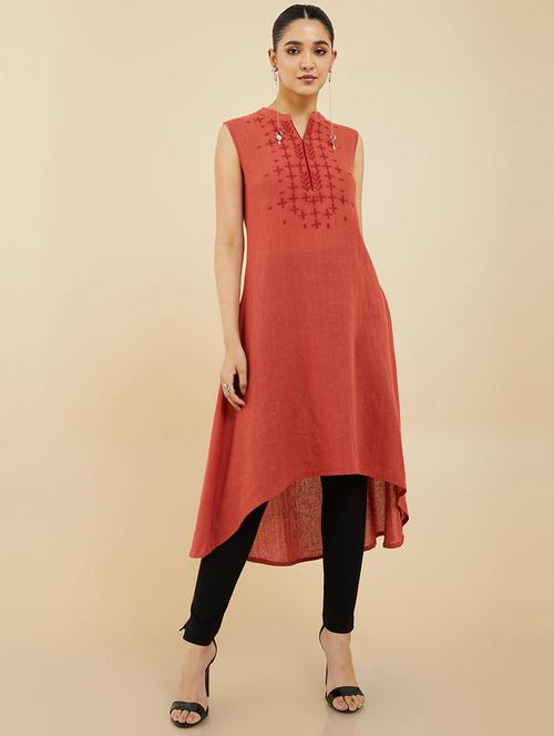 women's asymmetric kurta - 19659229 - Very Small Image - 1