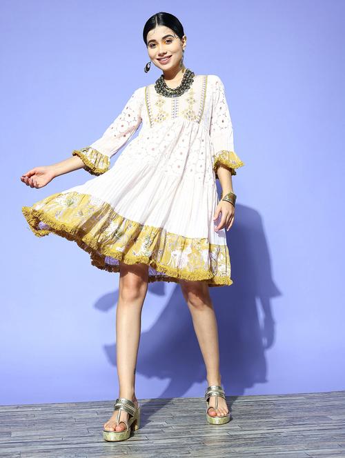 women's fit & flare dress - 19659830 - Very Small Image - 1