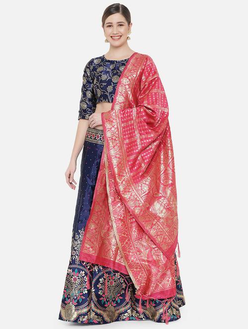 self designed flared semi-stitched lehenga - 19661415 - Very Small Image - 1