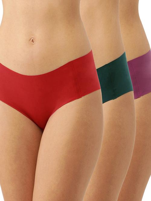 solid hipster panty combo - 19662472 - Very Small Image - 1